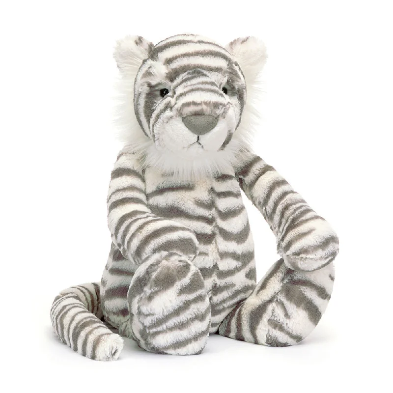 Soft and cozy Jellycat high-quality craftsmanshipBashful Snow Tiger (Huge)