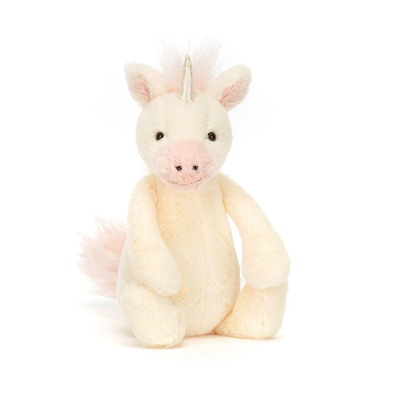 Cozy and delightful Jellycat companionsBashful Unicorn Small