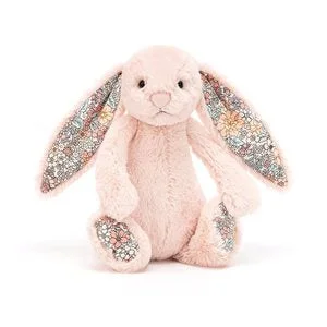 Friendly and approachable plush friendsJellycat Bashful Bunny BLOSSOM BLUSH Small