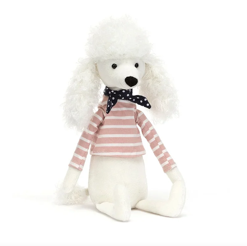 Cuddly and endearing Jellycat timeless appealBeatnik Buddy Poodle