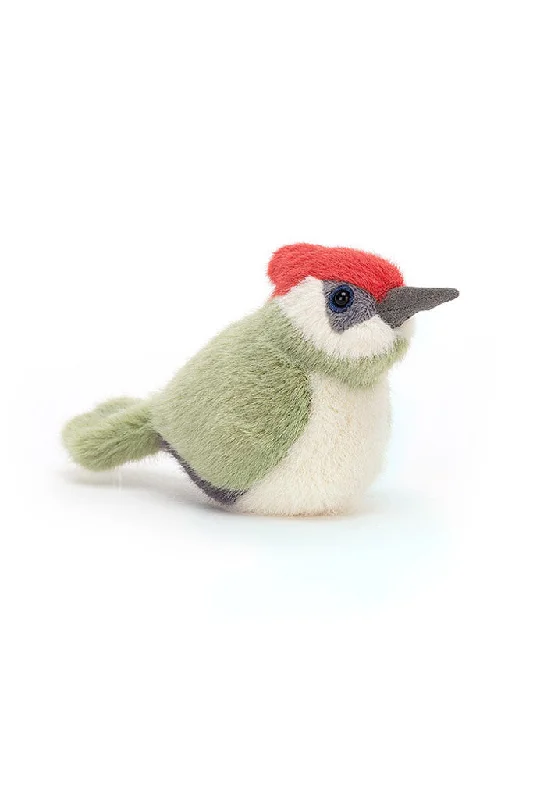 Fluffy and comforting Jellycat superior materialsBirdling Woodpecker