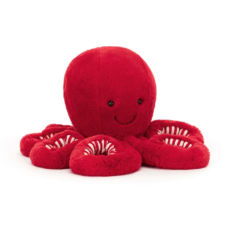Huggable and comforting Jellycat creationsCranberry Octopus Large