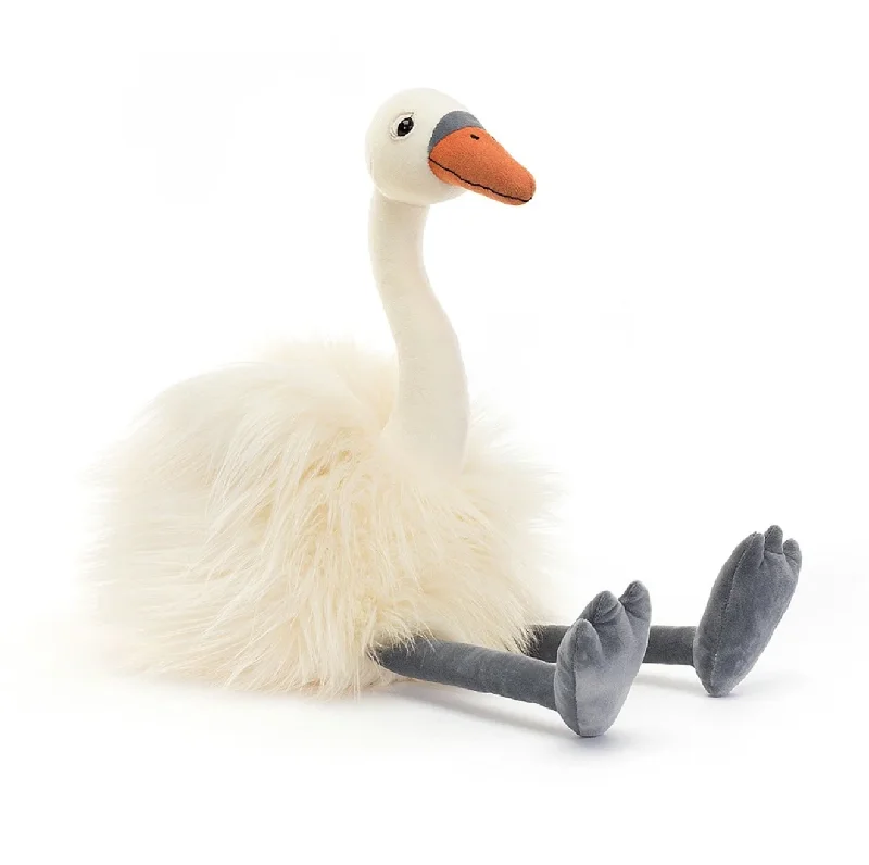 Fluffy and charming Jellycat itemsEvelyn Swan
