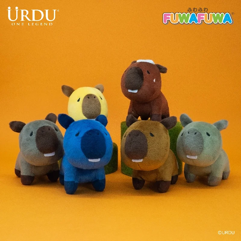 Whimsical and imaginative stuffed toysFuwa Fuwa Capybara Soft Toy Blind Box (Buy 5 for Full Set)