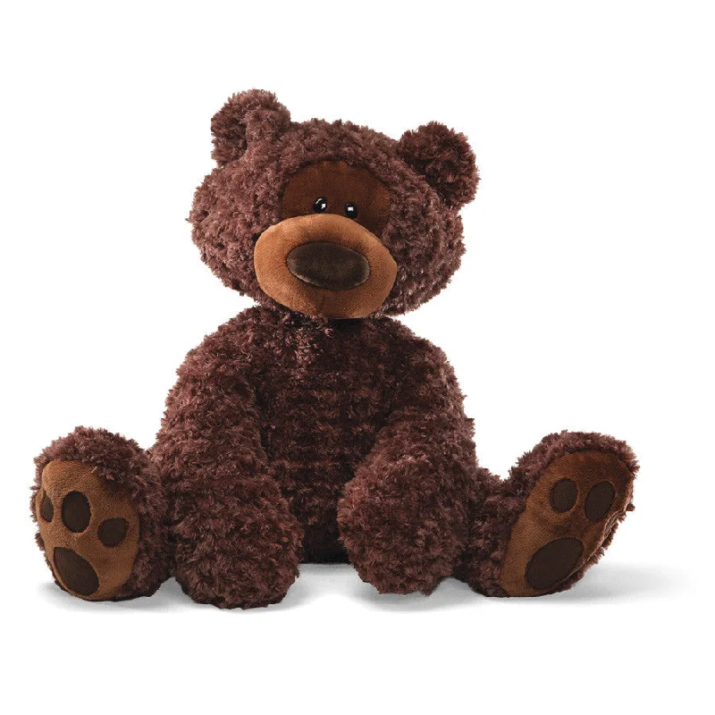 Cuddly and endearing Jellycat timeless appealGund Philbin Chocolate Bear Jumbo 29"