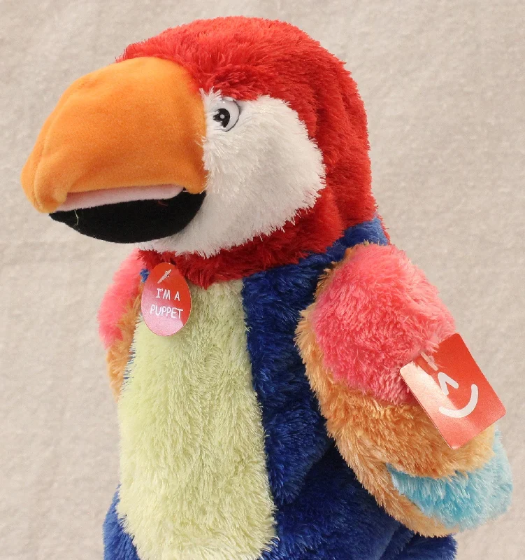 Delightful and enchanting plush friendsHand Puppet - Petey Parrot