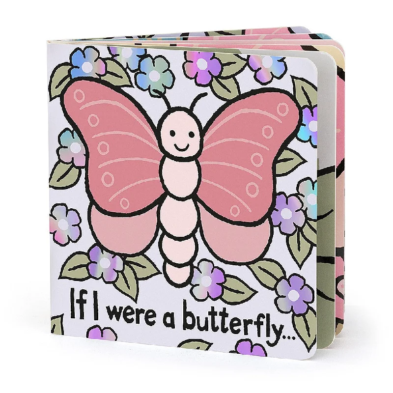 Cuddly and endearing Jellycat timeless appealIf I Were A Butterfly Book