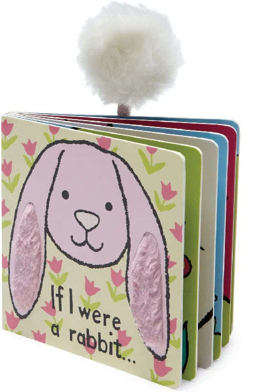 Cozy and delightful Jellycat companionsIf I Were a Rabbit Book (Tulip Pink)