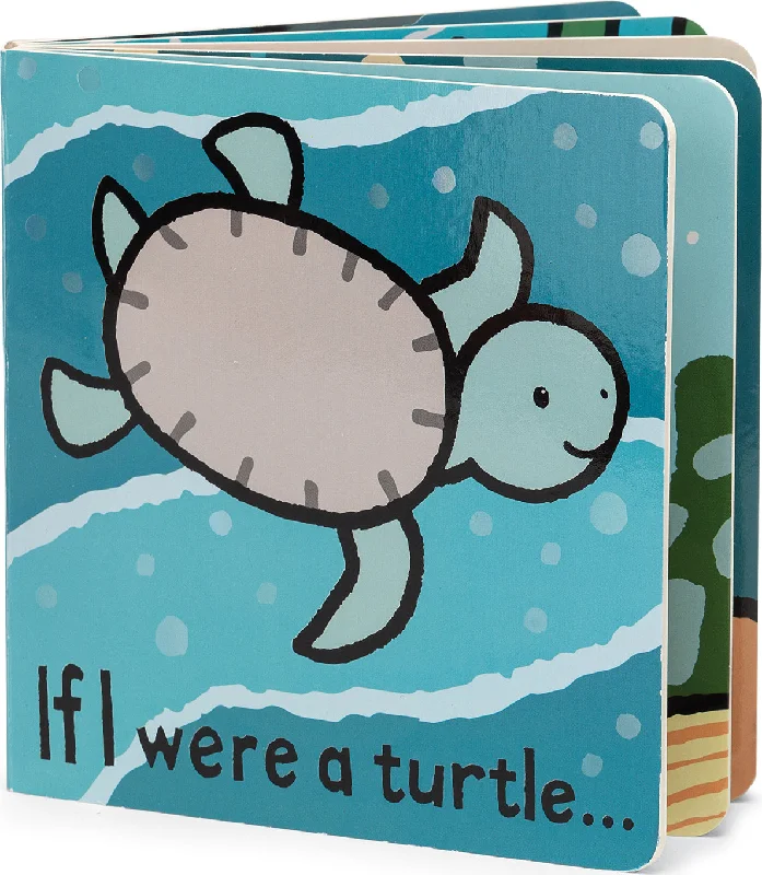 Soft and cozy Jellycat high-quality craftsmanshipIf I were a Turtle Book