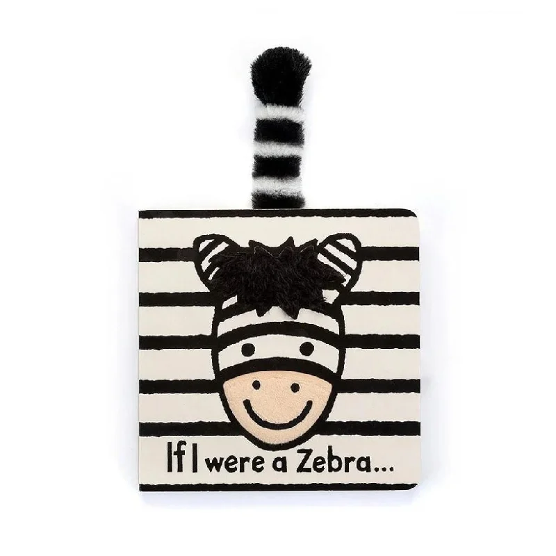 Cuddly and endearing Jellycat timeless appealIf I were a Zebra Book