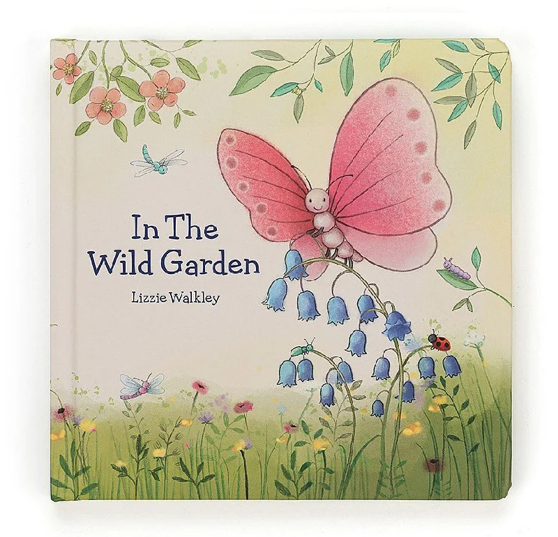 Adorable and plush Jellycat emotional support friendsJellycat In the Wild Garden Book