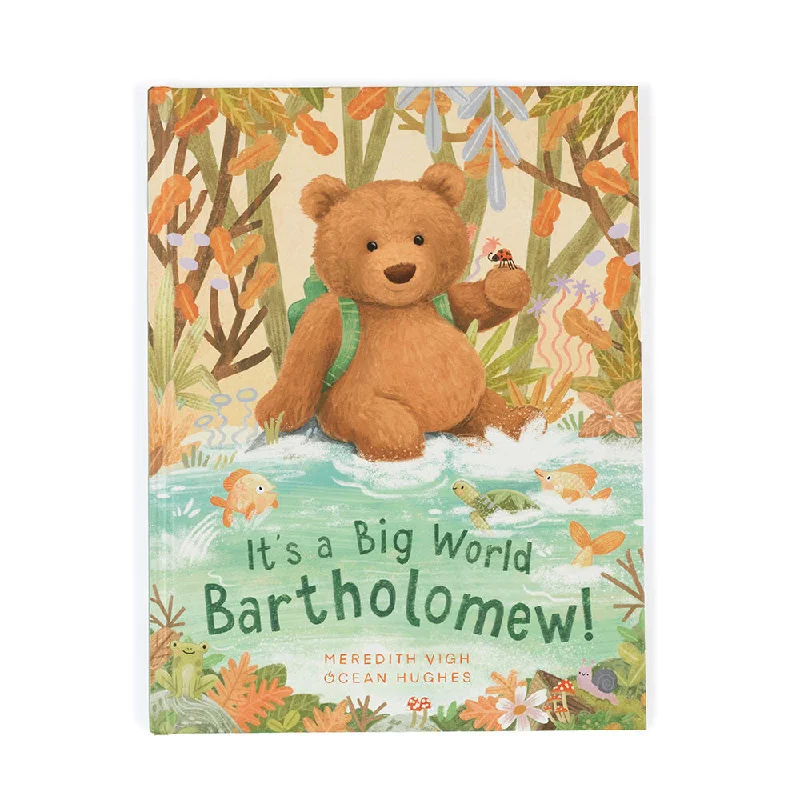 Fluffy and charming Jellycat itemsIt's a Big World Bartholomew!
