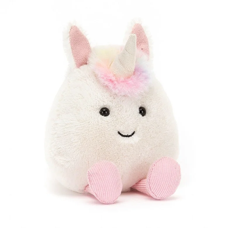 Cuddly and endearing Jellycat timeless appealJellycat Amuseabean Unicorn 4"
