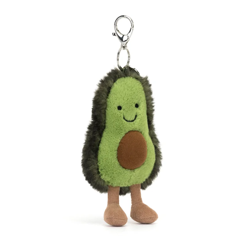 Fluffy and charming Jellycat itemsJellycat Amuseable Avocado Bag Charm 7"