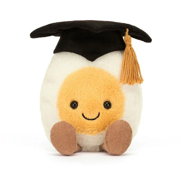 Soft and endearing Jellycat plushiesJellycat Amuseable Boiled Egg Graduation 5.5"
