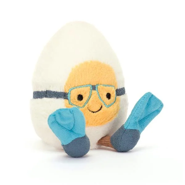Soft and endearing Jellycat plushiesJellycat Amuseable Boiled Egg Scuba 5.5"
