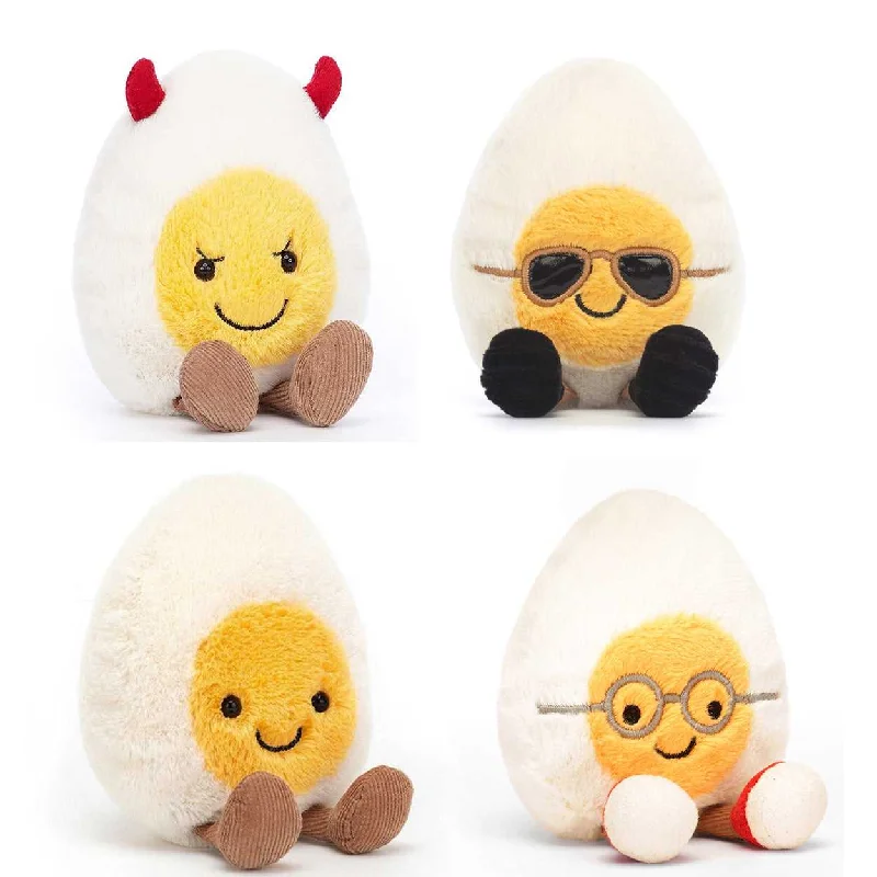 Cuddly and endearing Jellycat timeless appealJellycat Amuseable Boiled Eggs