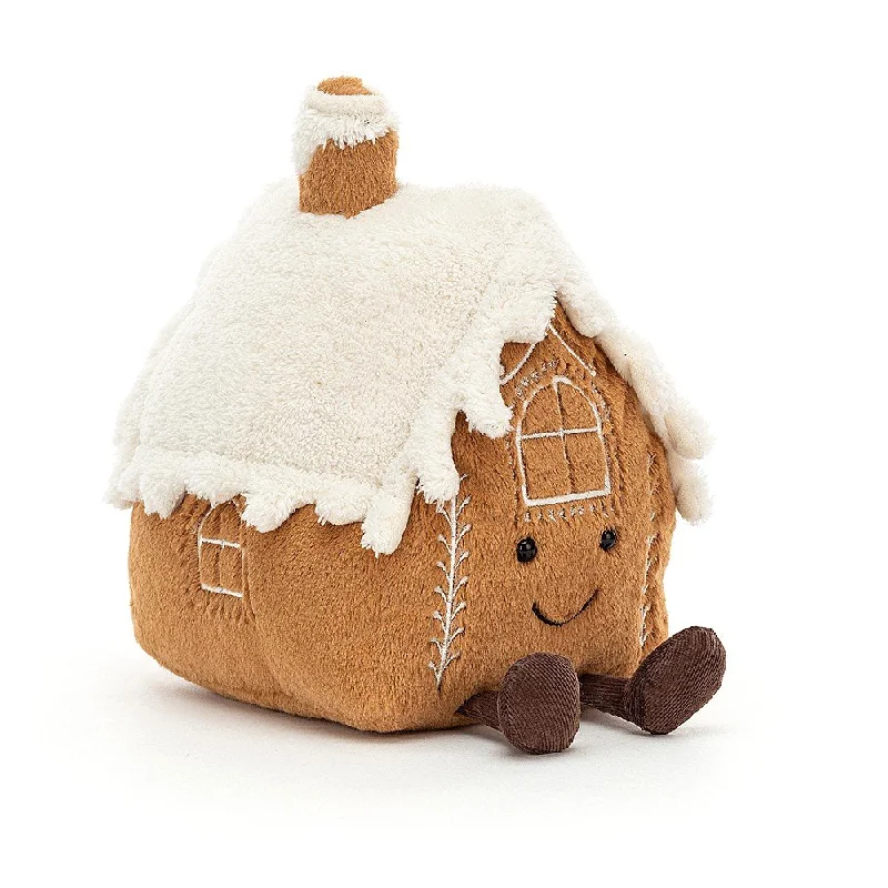 Adorable and snuggly Jellycat toysJellycat Amuseable Gingerbread House - Small
