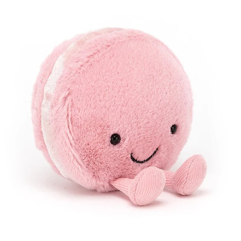 Cheerful and happy stuffed figuresJellyCat Amuseable Macaron Raspberry - H10cm