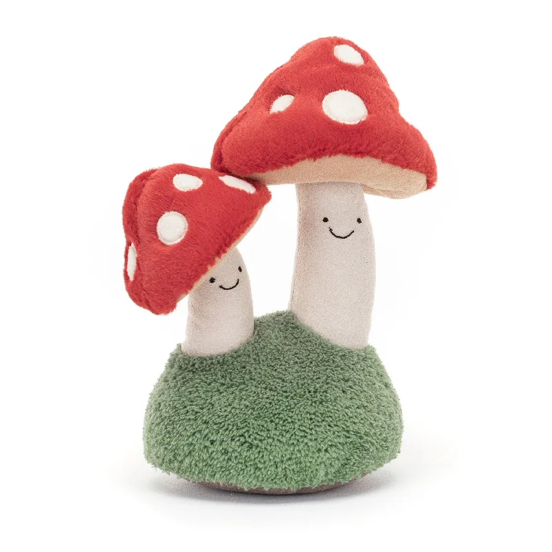 Cuddly and snuggly Jellycat snuggle partnersJellycat Amuseable Pair of Toadstools