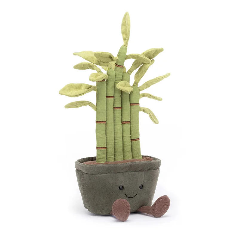 Fluffy and warm toy companionsJellycat Amuseable Potted Bamboo