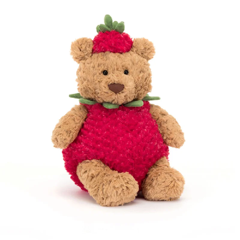 Delightful and enchanting plush friendsJellycat Bartholomew Bear Strawberry