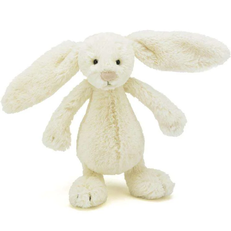 Soft and endearing Jellycat plushiesBashful Bunny Cream Small