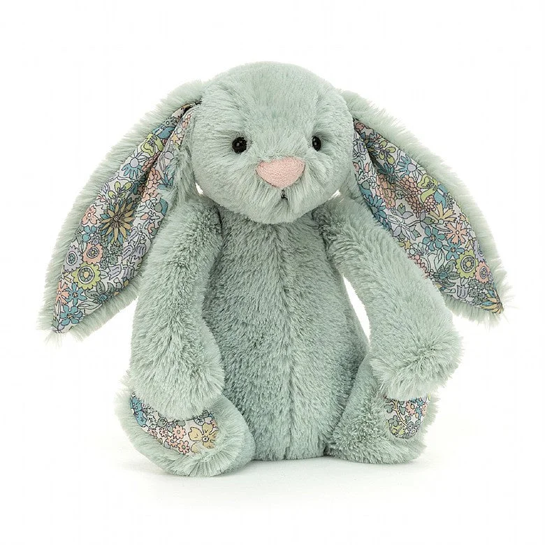 Soft and squishy plush crittersJellycat Bashful Bunny Blossom SAGE Small