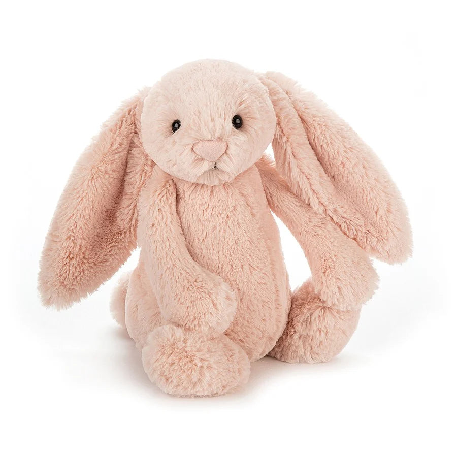 Cozy and gentle Jellycat attention to detailJellycat, Bashful Bunny Small, Blush