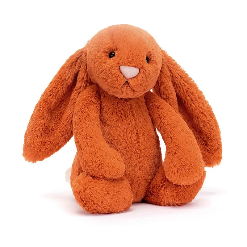 Enchanting and magical plush dollsJellycat Bashful Bunny TANGERINE Medium