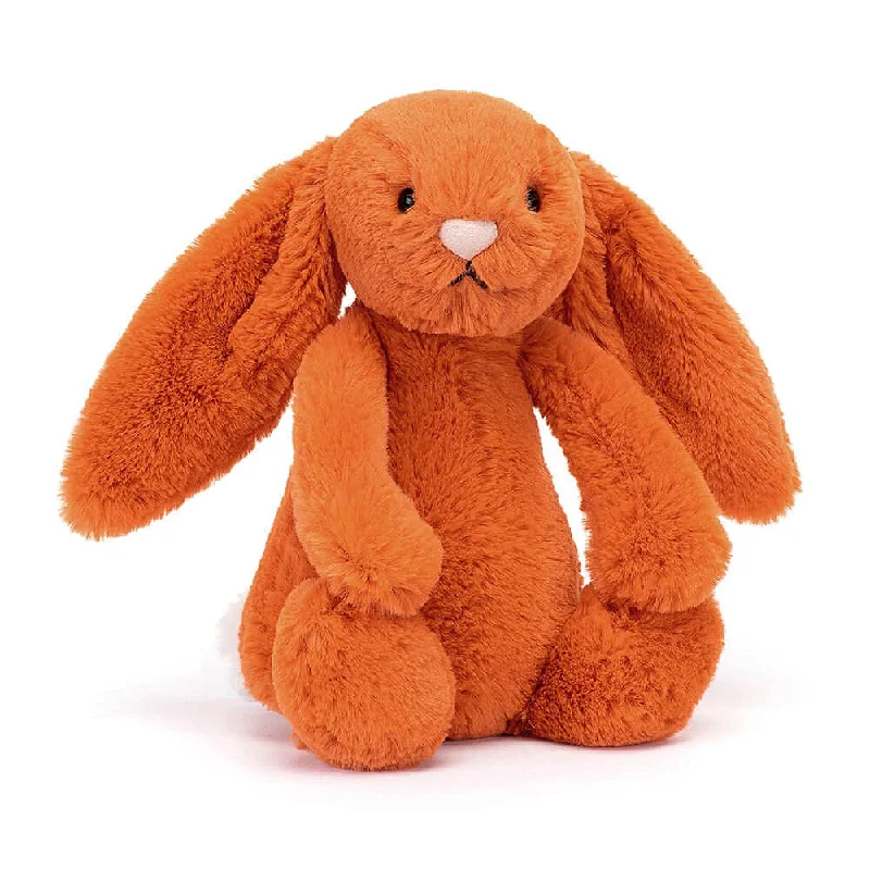 Adorable and tiny stuffed crittersJellycat Bashful Bunny TANGERINE Small