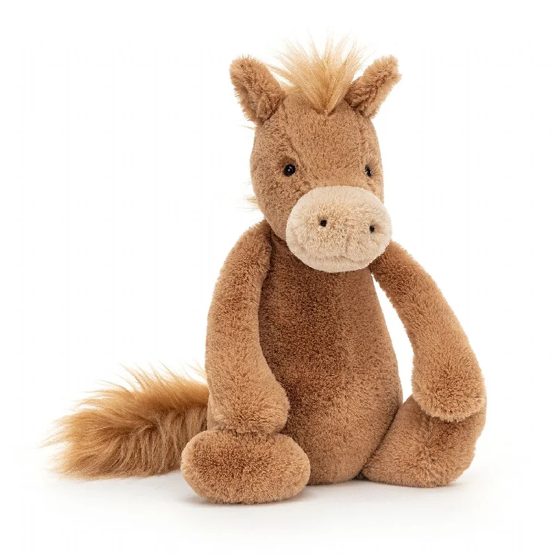 Cozy and gentle Jellycat attention to detailJellycat Bashful Pony - Medium
