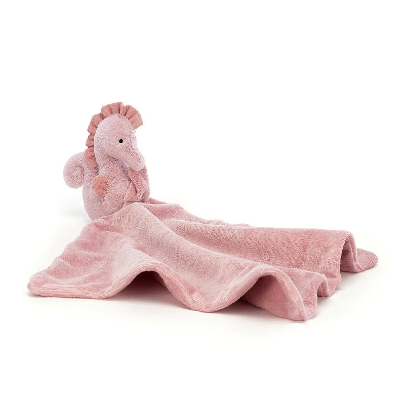 Soft and cuddly stuffed animalsJellycat Bashful Sienna Seahorse Soother