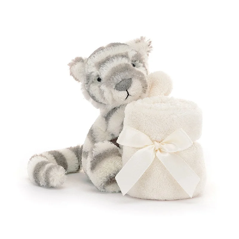 Adorable and gentle Jellycat friendsJellycat Bashful Snow Tiger Soother