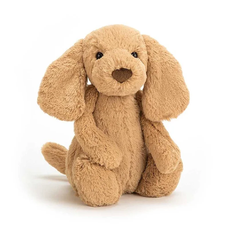 Adorable and plush Jellycat emotional support friendsJellycat Bashful Toffee Puppy - Big