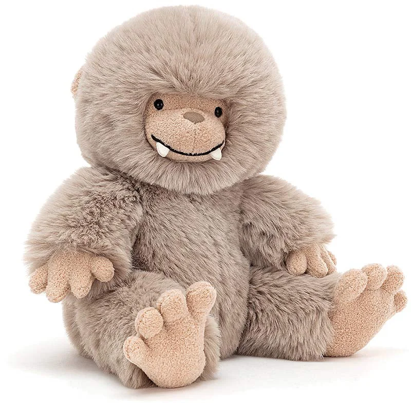 Colorful and vibrant plush creationsJellycat Bo Bigfoot
