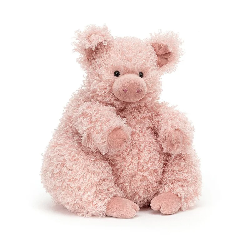 Adorable and plush Jellycat emotional support friendsJellycat Bobbleton Pig