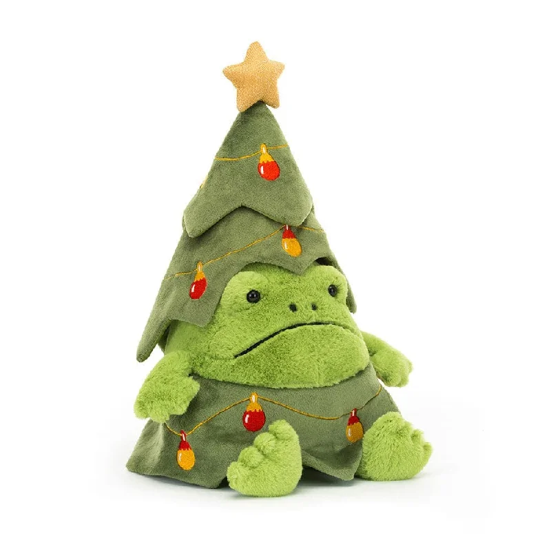 Soft and charming Jellycat designsJellycat Christmas Tree Ricky Rain Frog