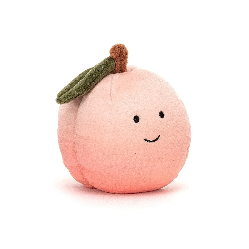 Soft and squishy plush crittersJellycat Fabulous Fruit Peach - H9cm