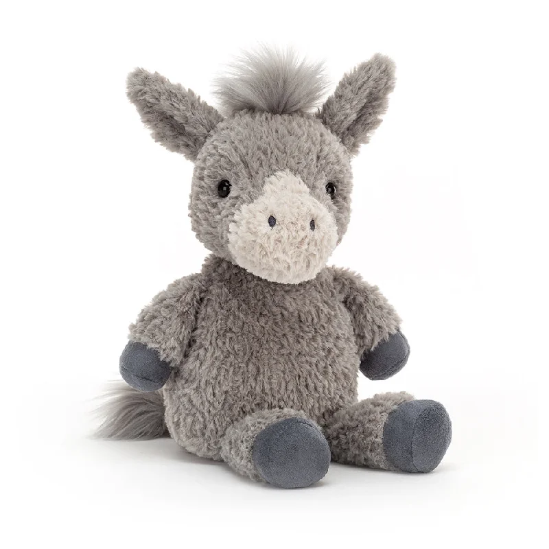 Soft and squishy plush crittersJellyCat Flossie Donkey - H28cm