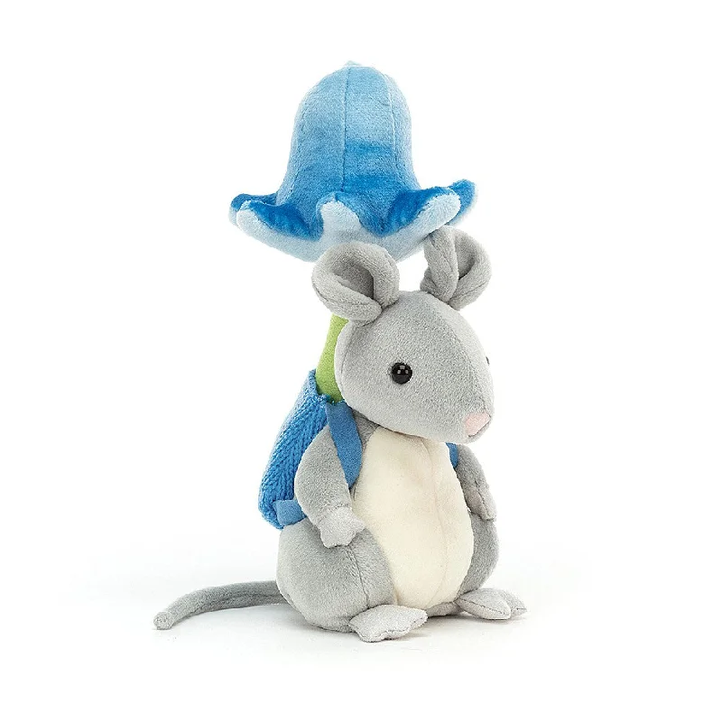 Cheerful and happy stuffed figuresJellycat Flower Forager Mouse - H22cm