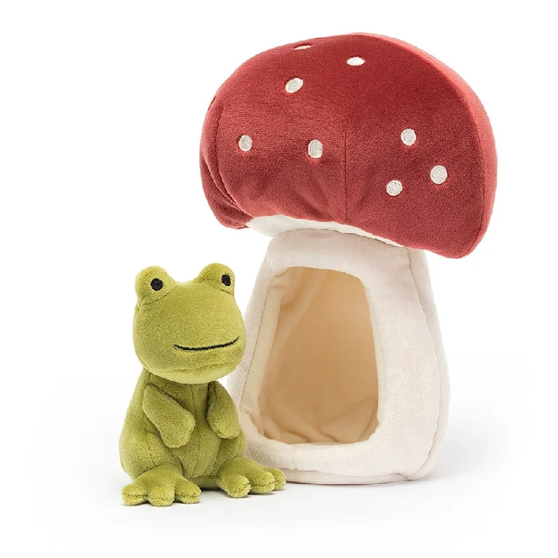 Adorable and charming plush figuresJellycat Forest Fauna Frog - H21cm