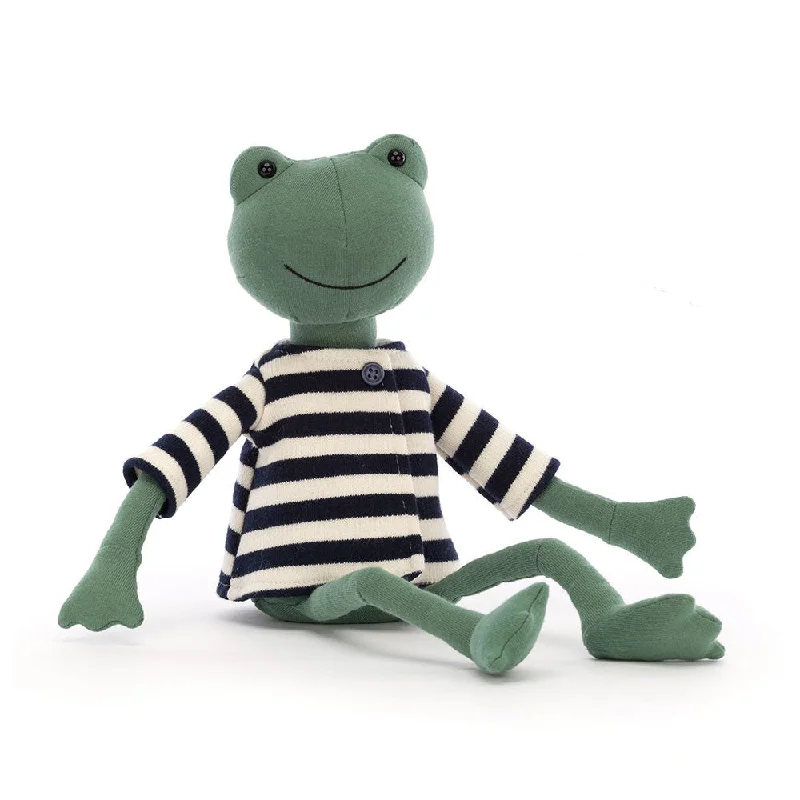 Endearing and lovable stuffed toysJellycat Francisco Frog