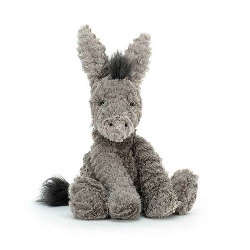 Cozy and gentle Jellycat attention to detailJellycat Fuddlewuddle Donkey - Medium