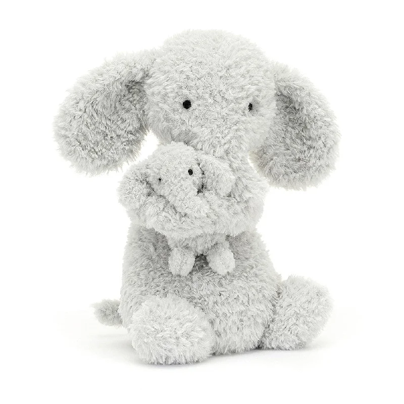 Sweet and endearing Jellycat stuffiesJellycat Huddles Elephant - Grey