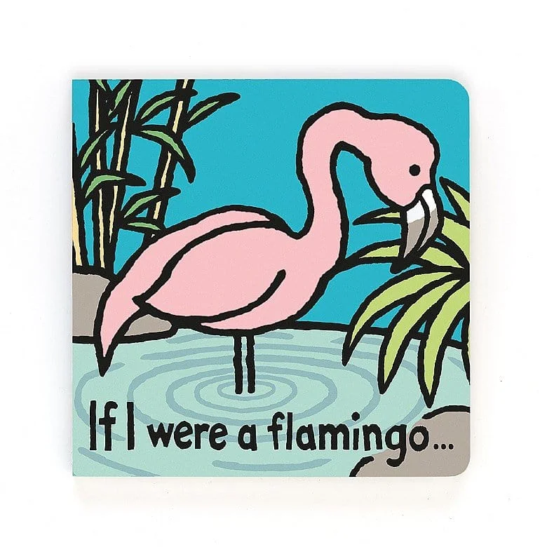 Cuddly and lovely Jellycat animalsJellycat If I Were A Flamingo Book