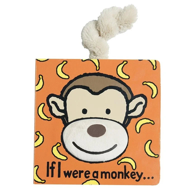 Sweet and endearing Jellycat stuffiesJellycat, If I were a Monkey Book