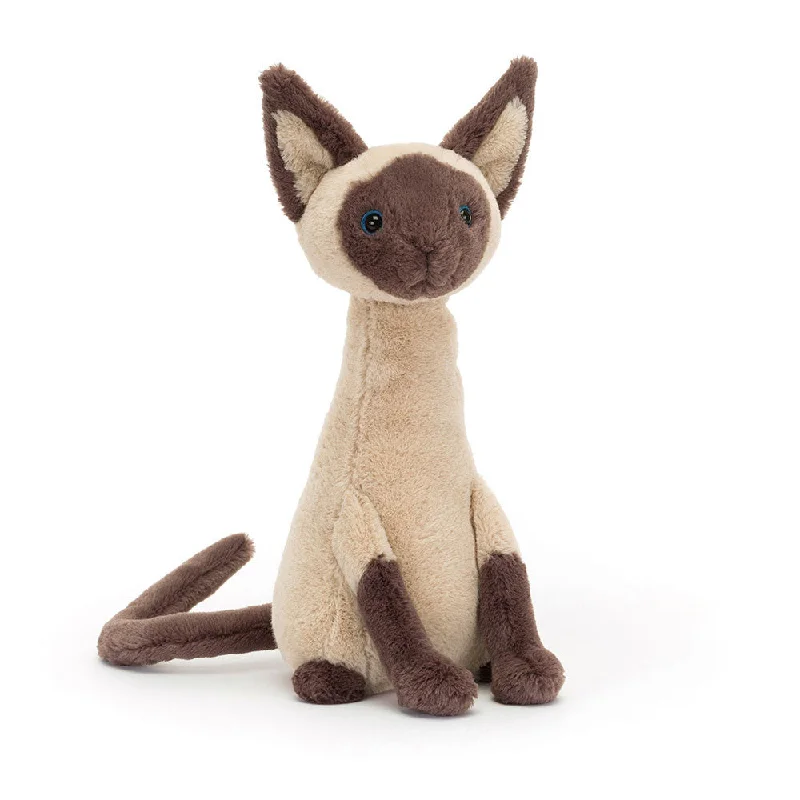 Adorable and tiny stuffed crittersJellycat Iris Siamese Cat