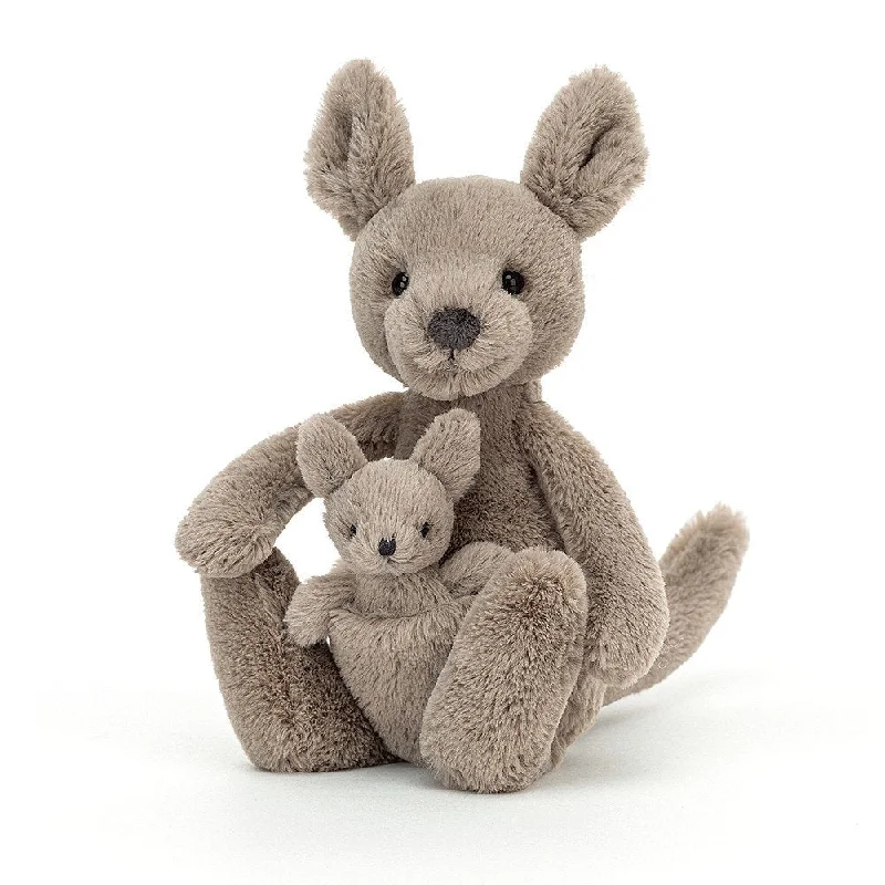 Soft and cuddly stuffed animalsJellyCat Kara Kangaroo - H20cm