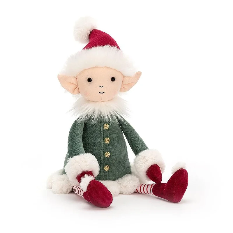 Adorable and snuggly Jellycat toysJellycat, Leffy Elf Small Size